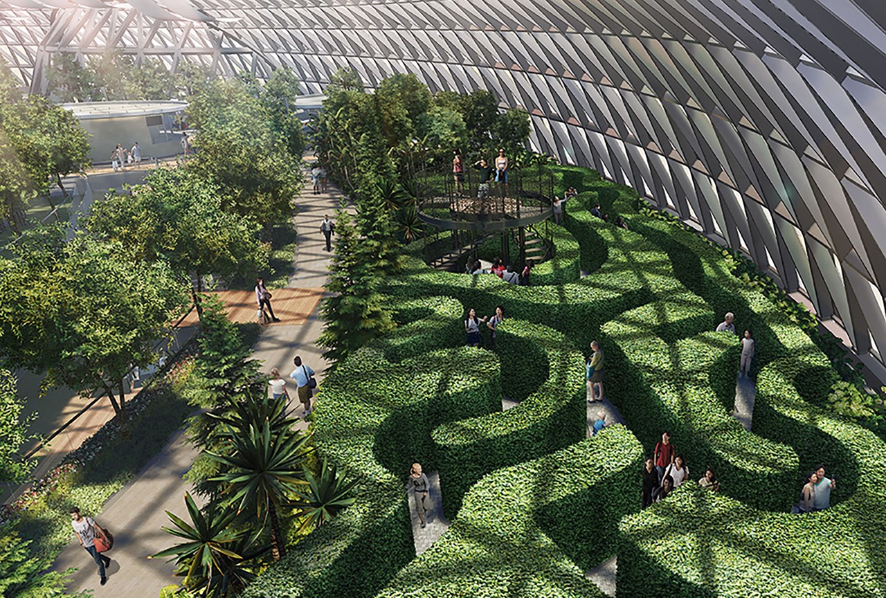 Spot Instagramable Changi Airport